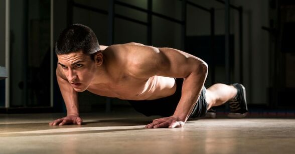 Paul Push -Ups - Exercicios necesarios para a osteocondrose da rexión torácica